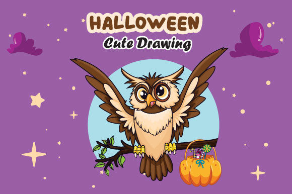 Download Cute Halloween Illustration Design - Halloween illustration Collection