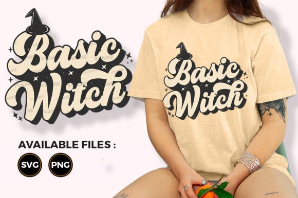 Download Basic Witch Retro Halloween SVG Design - Svg design Collection