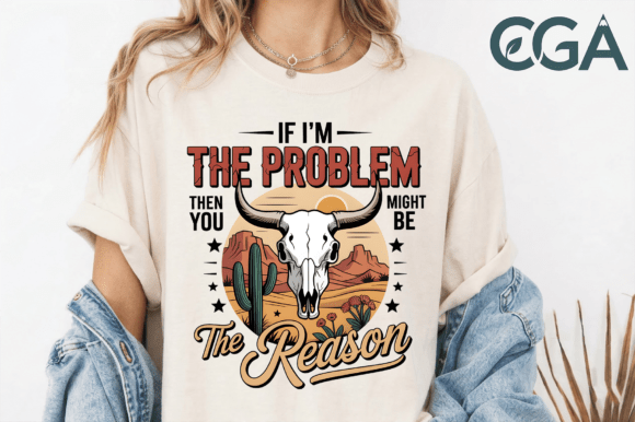 Download Retro Western Bull Skull PNG - Premium Bundle